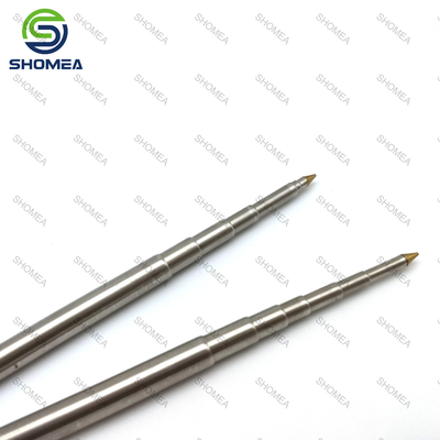 SHOMEA Tubos telescópicos personalizados de aço inoxidável / latão com cabeça magnética