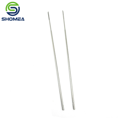 SHOMEA Custom 15G-28G agulha de fenda de aço inoxidável com marcação a laser