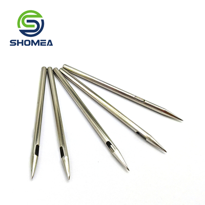 SHOMEA Custom parede fina 304/316 agulha de sulco de aço inoxidável com ponta de lápis