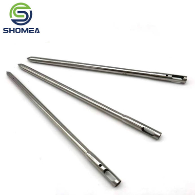 SHOMEA Custom parede fina 304/316 aço inoxidável lápis ponto sonda agulha com buraco lateral