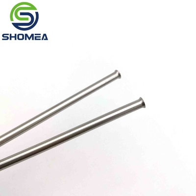 SHOMEA Custom Small Diameter 304/316 Seamless aço inoxidável tubo de extremidade plana
