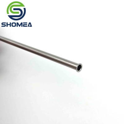 SHOMEA Custom Small Diameter 304/316 Seamless aço inoxidável tubo de extremidade plana