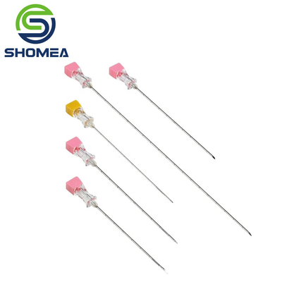 SHOMEA personalizado 11G-32G de aço inoxidável Agulha espinhal com extremidade tripla convexa