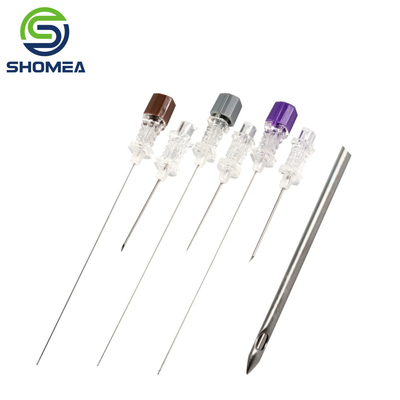 SHOMEA personalizado 11G-32G de aço inoxidável Agulha espinhal com extremidade tripla convexa