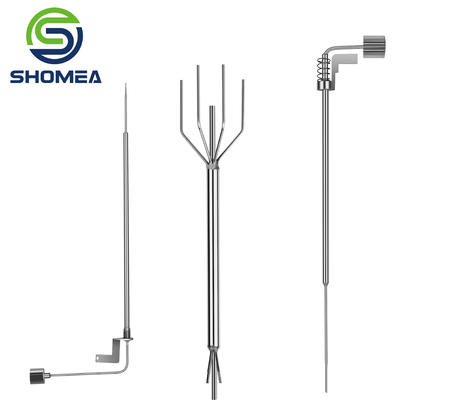 SHOMEA Custom Mirror acabamento 304/316L Medical Grade IVD Gradient agulhas de amostragem de aço inoxidável