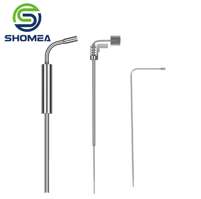 SHOMEA Completamento de espelho personalizado 304/316L Agulha de amostragem de aço inoxidável IVD de grau médico