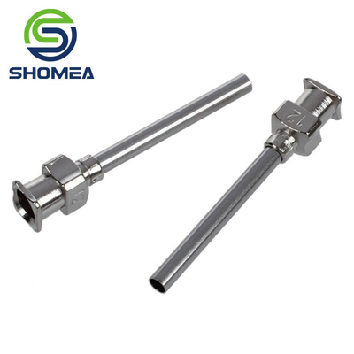 SHOMEA Custom 304/ 316 Agulha de distribuição de cola de aço inoxidável com fecho de luer