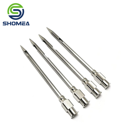 SHOMEA Custom 304/ 316 lápis de aço inoxidável ponta ponta marinada Agulha de injecção uso para churrasco