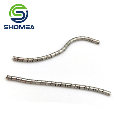 SHOMEA Tubos endoscópicos em espiral de parede fina flexível 304/ 316 de aço inoxidável