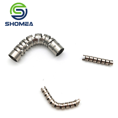 SHOMEA Tubos espirais endoscópicos de aço inoxidável de parede fina personalizados