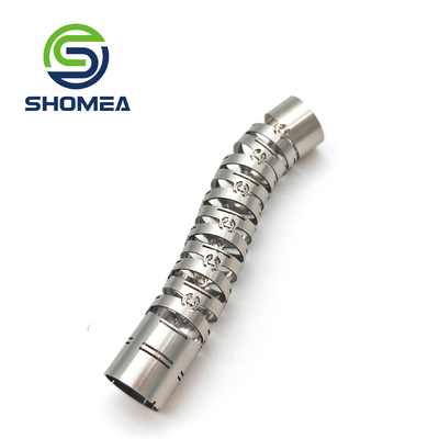 SHOMEA Tubos espirais endoscópicos de aço inoxidável de parede fina personalizados