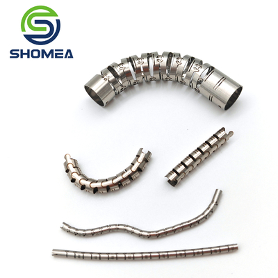 SHOMEA Tubos espirais endoscópicos de aço inoxidável de parede fina personalizados