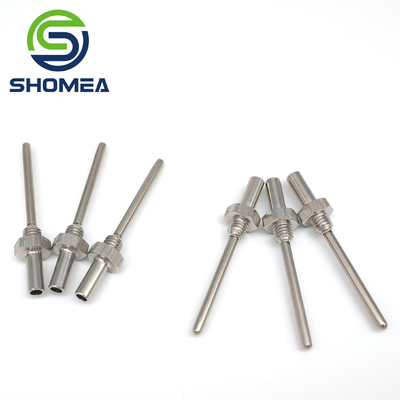 SHOMEA Custom pequeno Diâmetro de aço inoxidável sonda de temperatura RTD Casa