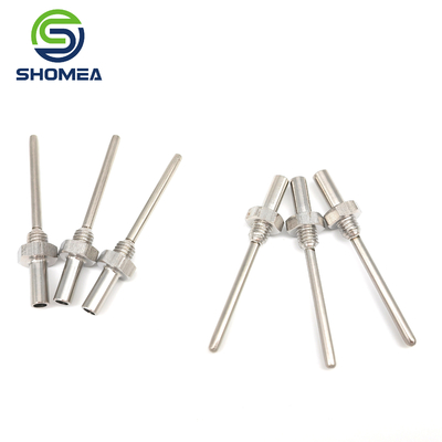 SHOMEA Custom pequeno Diâmetro de aço inoxidável sonda de temperatura RTD Casa