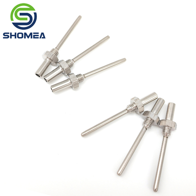 SHOMEA Custom pequeno Diâmetro de aço inoxidável sonda de temperatura RTD Casa