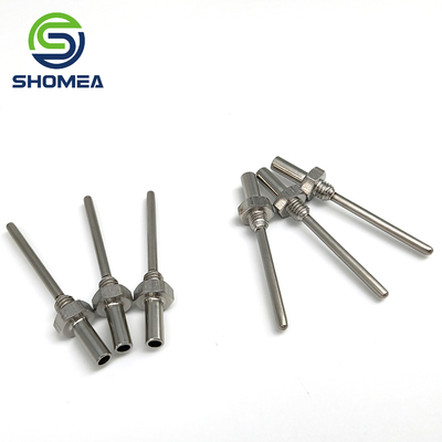 SHOMEA Custom pequeno Diâmetro de aço inoxidável sonda de temperatura RTD Casa