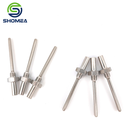 SHOMEA Custom pequeno Diâmetro de aço inoxidável sonda de temperatura RTD Casa