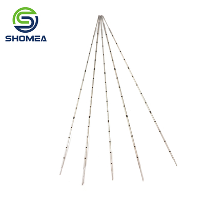 SHOMEA Custom 18G de aço inoxidável Agulha de cavidade dupla