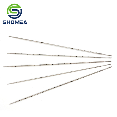 SHOMEA Custom 18G Laser Marking Agulha de câmara dupla Agulha trocar de aço inoxidável