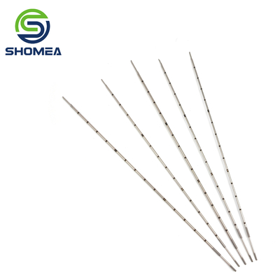 SHOMEA Custom 18G Laser Marking Agulha de câmara dupla Agulha trocar de aço inoxidável