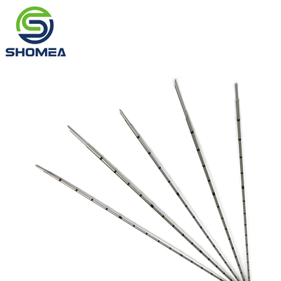 SHOMEA Custom 18G Laser Marking Agulha de câmara dupla Agulha trocar de aço inoxidável