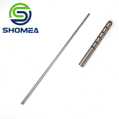 SHOMEA Custom pequeno Diâmetro parede fina Tubo de irrigação multi-buracos de aço inoxidável