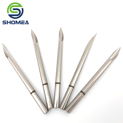 SHOMEA Custom 0.6-6.5mm Diâmetro Agulha de aço inoxidável com marcação a laser