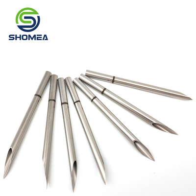 SHOMEA Custom 0.6-6.5mm Diâmetro Agulha de aço inoxidável com marcação a laser