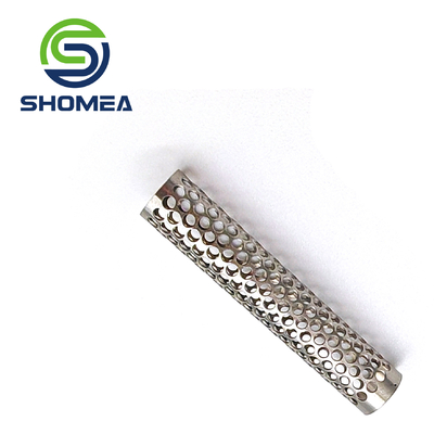 SHOMEA Custom pequeno Diâmetro parede fina multihole Filtro de aço inoxidável rede tubo