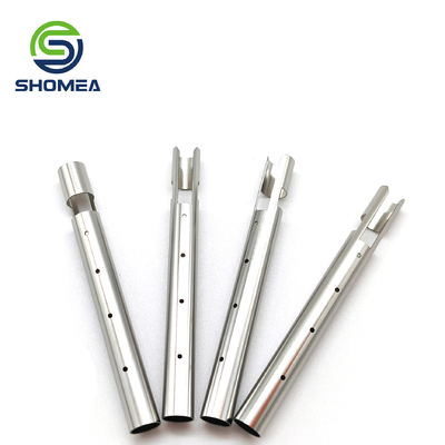 SHOMEA Custom pequeno Diâmetro parede fina aço inoxidável tubo de gás de cigarro eletrônico
