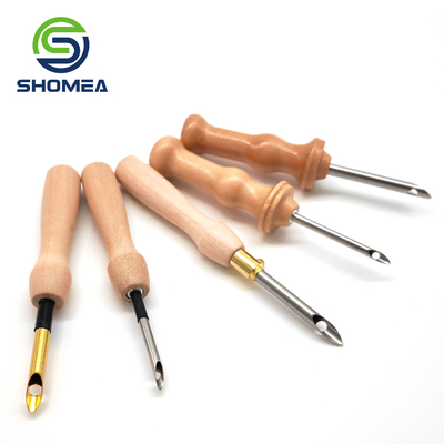 SHOMEA Custom DIY Russia grande olho 304/ 316 Agulhas de bordado de aço inoxidável de ângulo duplo