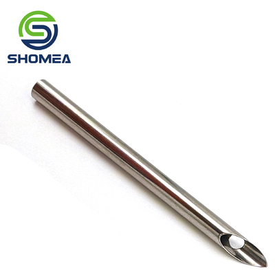 SHOMEA Custom DIY Russia grande olho 304/ 316 Agulhas de bordado de aço inoxidável de ângulo duplo