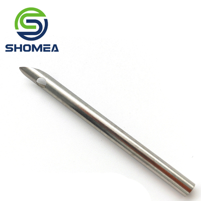SHOMEA Custom DIY Russia grande olho 304/ 316 Agulhas de bordado de aço inoxidável de ângulo duplo