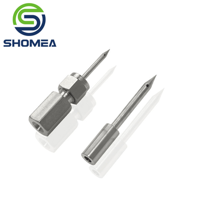 SHOMEA Custom pequeno Diâmetro parede fina Aço inoxidável curvado sonda de temperatura