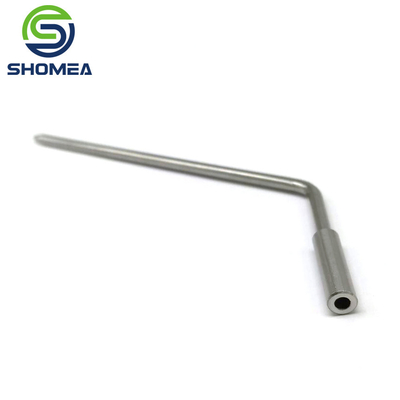SHOMEA Custom pequeno Diâmetro parede fina Aço inoxidável curvado sonda de temperatura