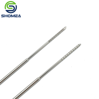 SHOMEA Custom Thin Wall laser marcando agulha de aço inoxidável com ponta cortada para trás