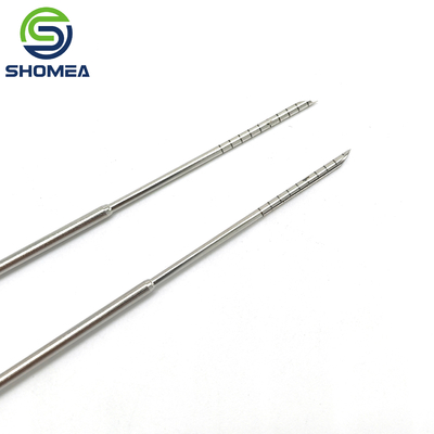 SHOMEA Custom Thin Wall laser marcando agulha de aço inoxidável com ponta cortada para trás