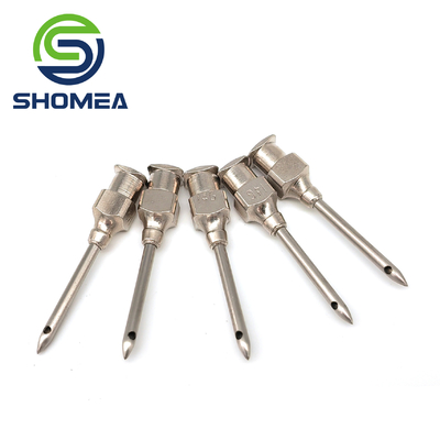 SHOMEA Custom 14G 18G Agulha lateral de aço inoxidável com ponta de lápis redonda