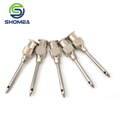 SHOMEA Custom 14G 18G Agulha lateral de aço inoxidável com ponta de lápis redonda