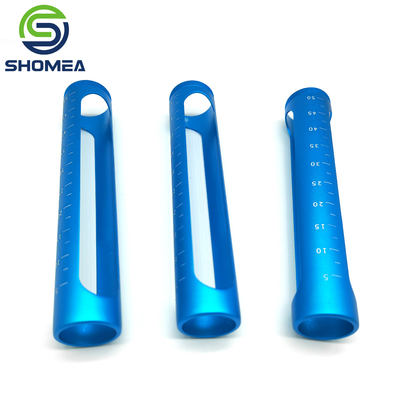 SHOMEA Corte a laser personalizado Tubo com ranhuras de alumínio com fio masculino