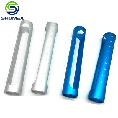 SHOMEA Corte a laser personalizado Tubo com ranhuras de alumínio com fio masculino