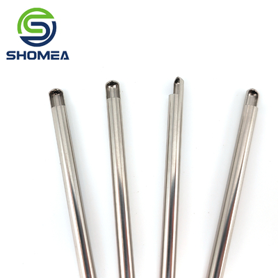 SHOMEA Custom pequeno diâmetro parede fina médica de aço inoxidável tubo semi-selado