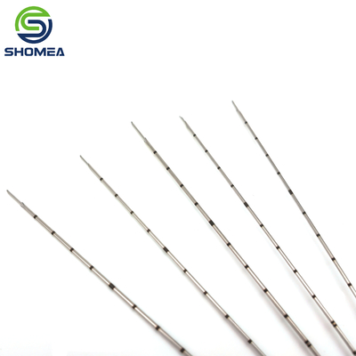 SHOMEA Custom Electrolítica de polimento Aço inoxidável agulha de trocar de marcação a laser