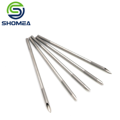 SHOMEA Custom 14G 15G 16G agulha de corte traseiro de aço inoxidável com areia