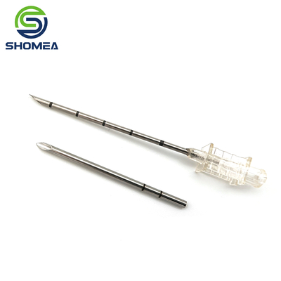 SHOMEA Custom 14G 15G 16G agulha de corte traseiro de aço inoxidável com areia