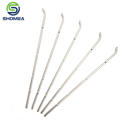 SHOMEA Custom 304/ 316 tubo de ENT de aço inoxidável curvado com fenda cortada