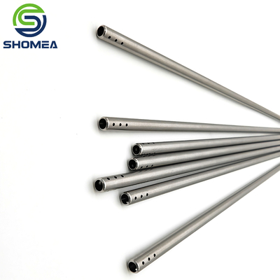 SHOMEA Custom 304/ 316 tubo de aspiração longo de aço inoxidável com buraco de perfuração