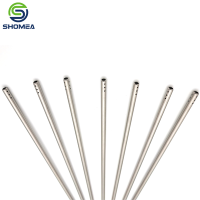 SHOMEA Custom 304/ 316 tubo de aspiração longo de aço inoxidável com buraco de perfuração