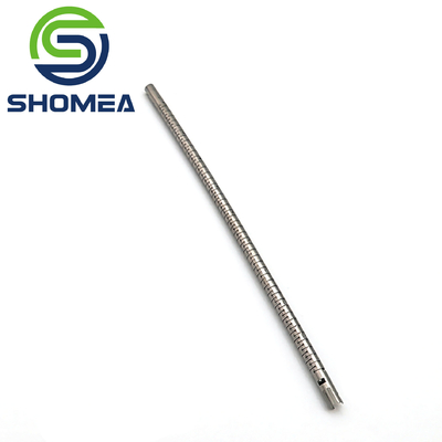 SHOMEA Customizado corte a laser de aço inoxidável tubo de ossos de cobra flexível