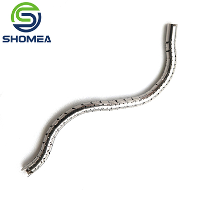 SHOMEA corte a laser de aço inoxidável personalizado tubo endoscópico flexível